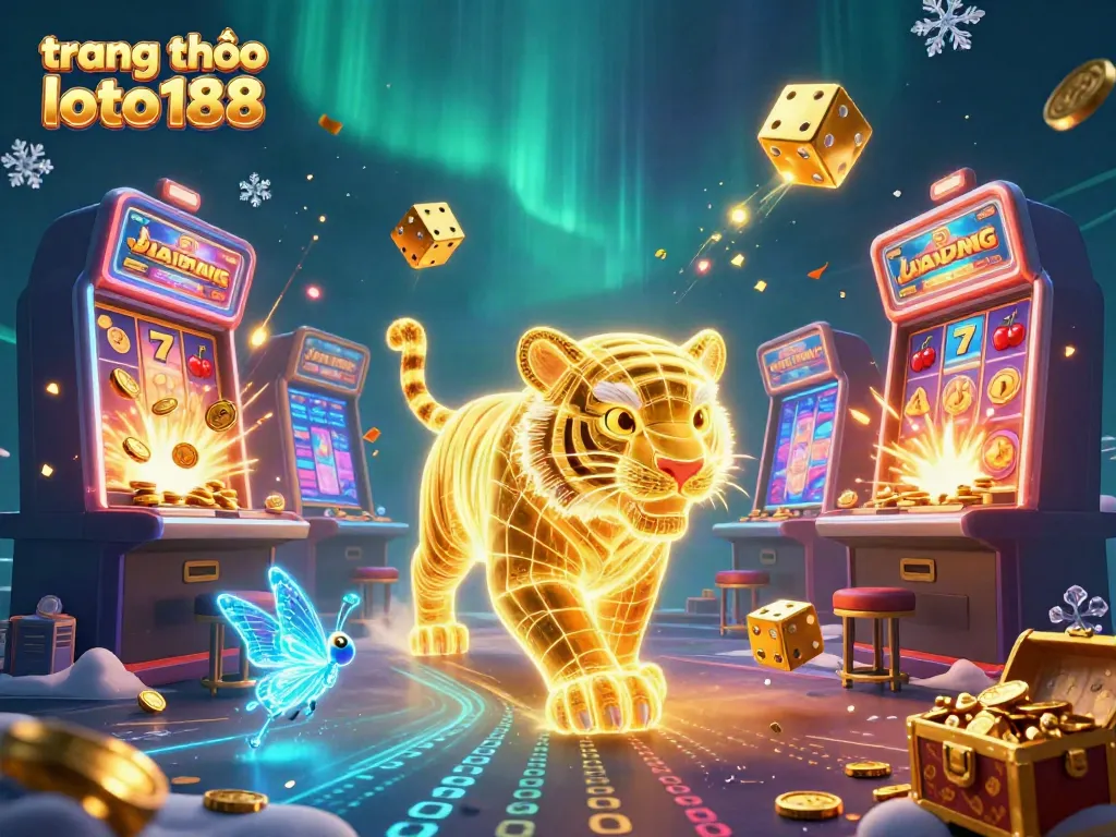 Experience the thrill of playing at trang chủ loto188 with vibrant 3D casino elements and sparkling jackpots.