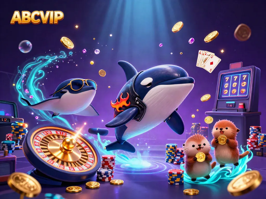 Experience thrilling gameplay with ABCVIP featuring vibrant characters and casino elements.